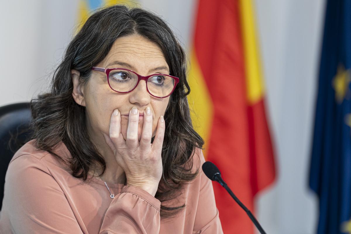 La vicepresidenta de la Generalitat valenciana y líder de Compromís, Mónica Oltra.