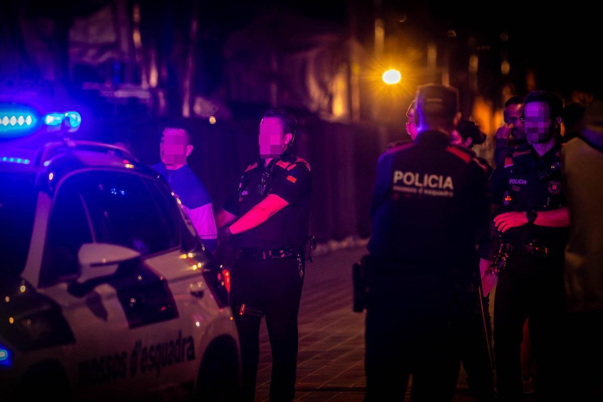 Noche de detenciones en La Mercè.