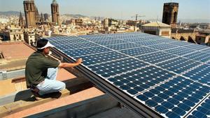 Paneles solares.