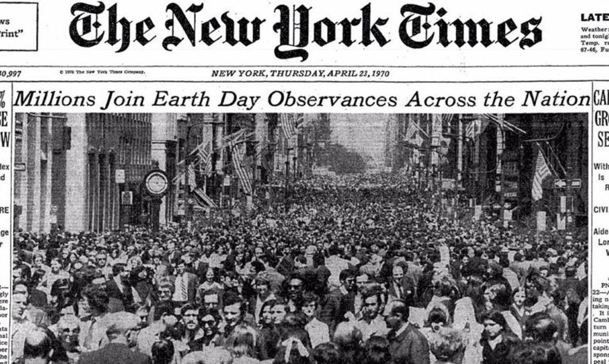 ¿Cuál fue el primer Día de la Tierra y por qué se celebra?