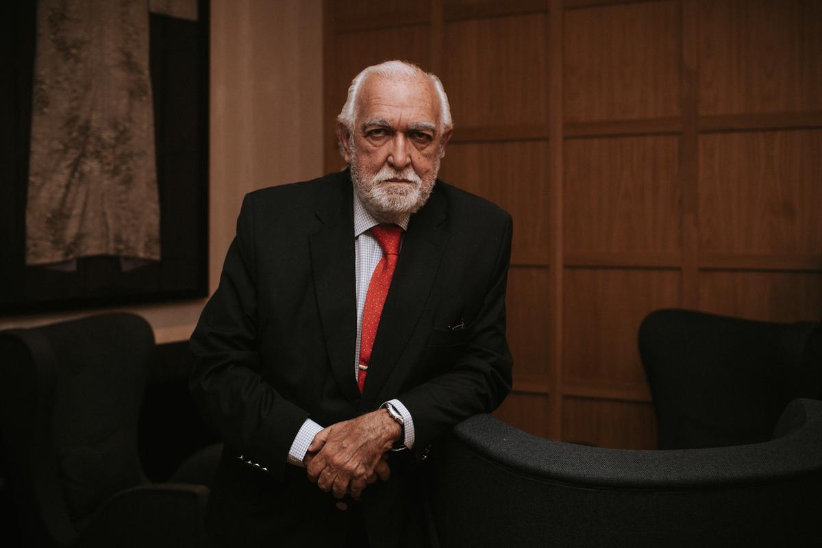 El abogado, juez y político argentino Ricardo Gil Lavedra en Madrid.