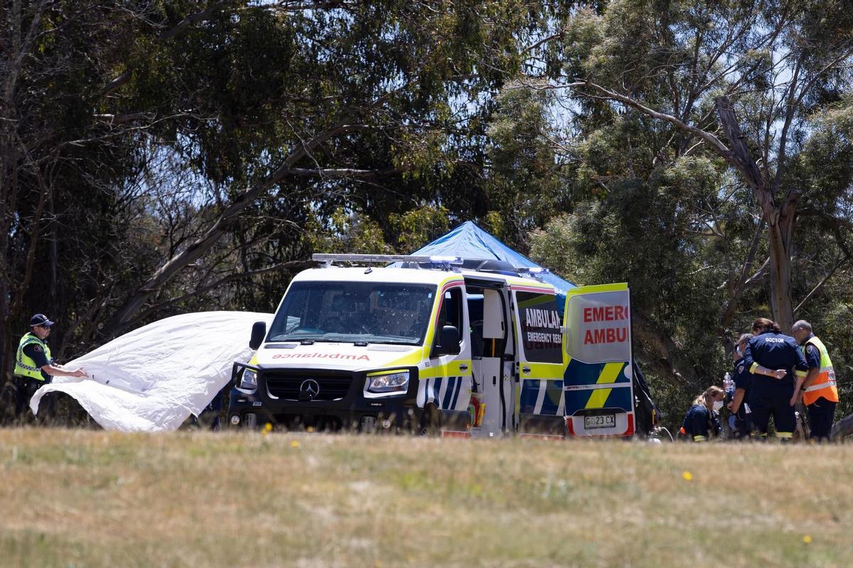 Mueren seis niños después de que una ráfaga de viento levantara un castillo hinchable en Australia