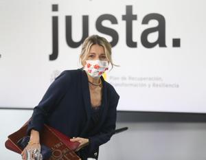 Yolanda Díaz iniciará esta primavera la primera fase de su nuevo proyecto político