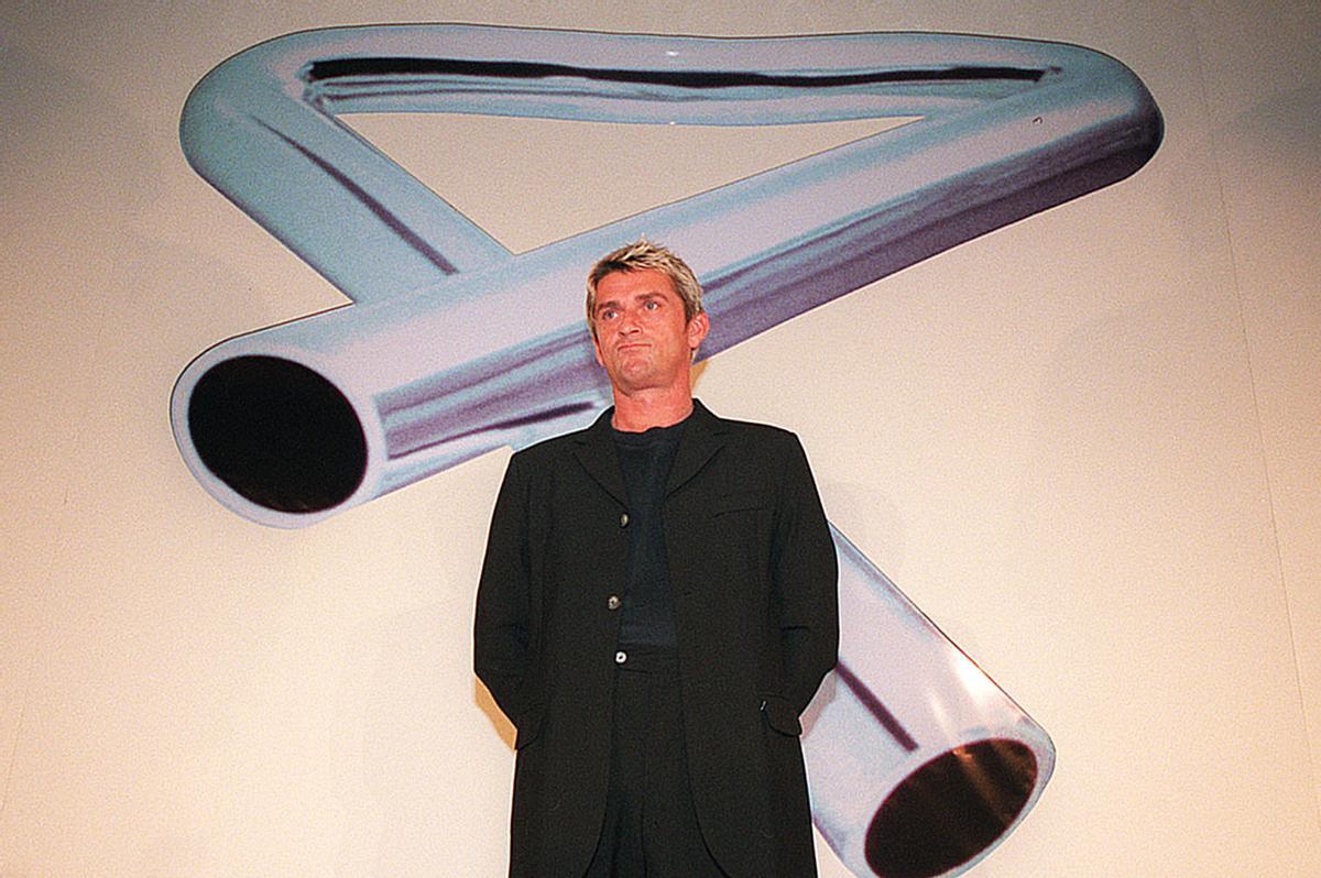 Mike Olfield, en Madrid en 1998, durante la presentación de ’Tubular Bells III’. 