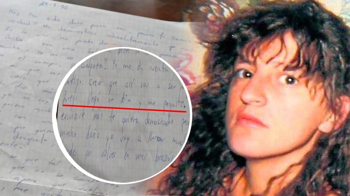 La carta de una joven denunciando malos tratos cinco días antes de desaparecer: Me pegaste
