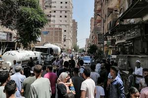 Al menos 41 muertos en un incendio en una iglesia en El Cairo