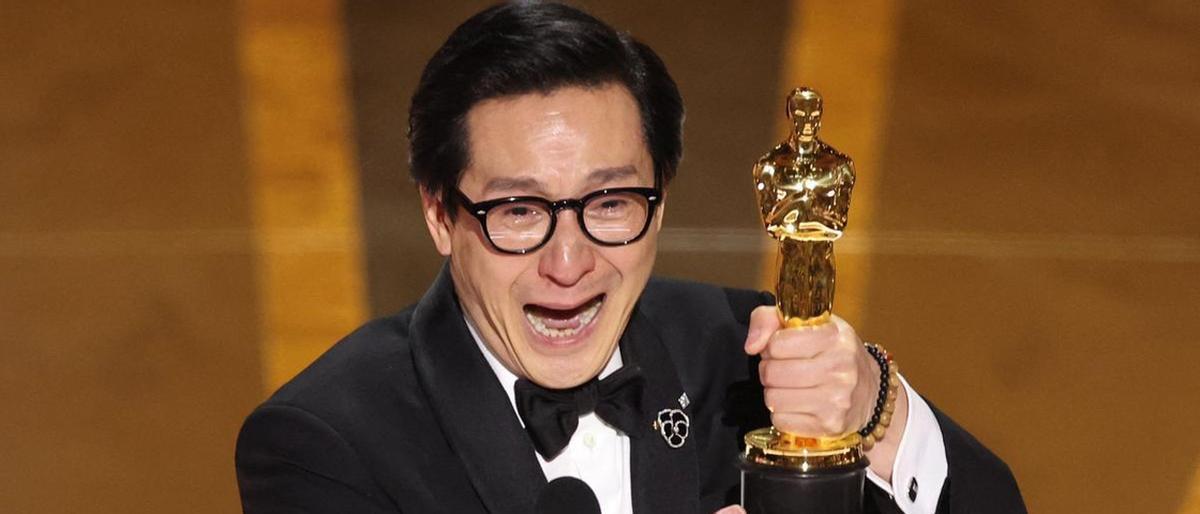 El conmovedor discurso de Ke Huy Quan en los Oscar: "Pasé un año en un campo de refugiados. Esto es el sueño americano"