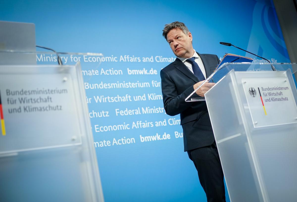 El ministro alemán de Economía y Clima, Robert Habeck.