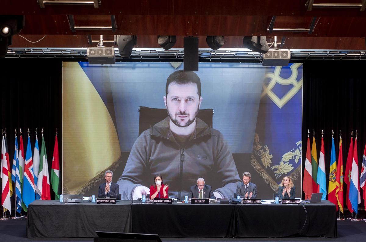 Madrid, 21 de noviembre de 2022.- La OTAN celebra la tercera jornada de la 68º sesión anual de la Asamblea Parlamentaria en Madrid Madrid, 21 de noviembre de 2022.- La OTAN celebra la tercera jornada de la 68º sesión anual de la Asamblea Parlamentaria en Madrid
