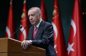 El presidente del país y candidato a la reelección, Recep Tayyip Erdogan.