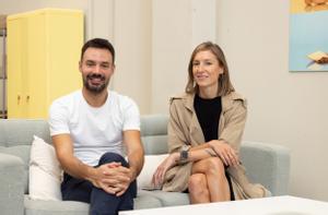 Miquel Antolín y Mireia Trepat, cofundadores de Freshly Cosmetics	