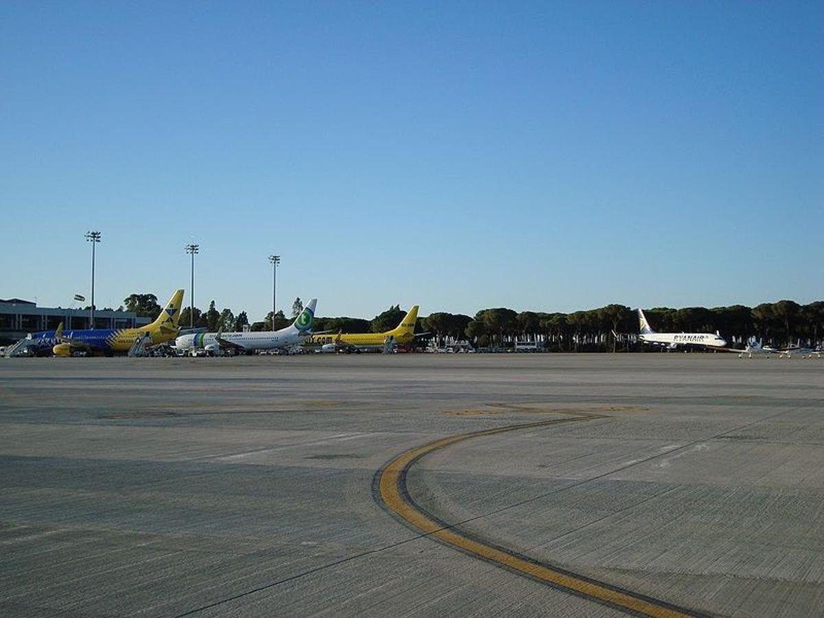 El aeropuerto de Jerez, en una imagen de archivo.