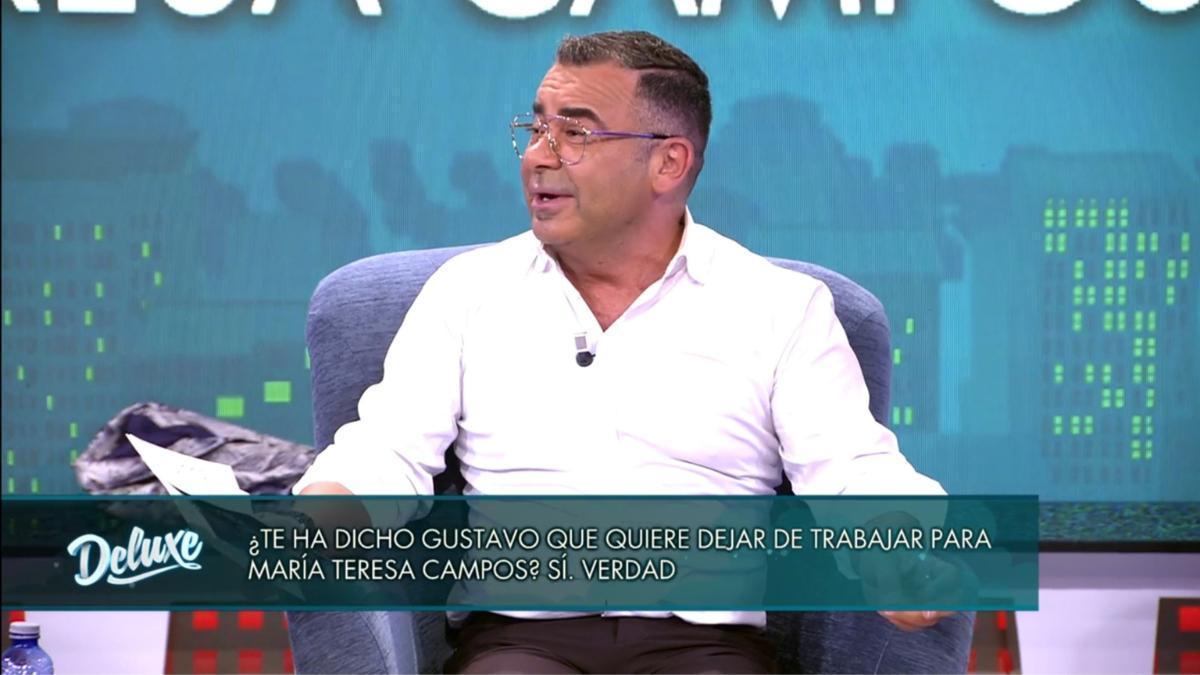 Jorge Javier ironiza con la situación de Mediaset: "Está la cosa como para venirse"