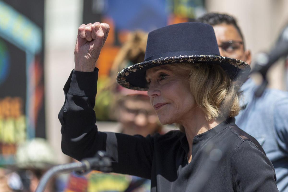 Jane Fonda: "Quiero que la gente joven deje de tener miedo a hacerse vieja"