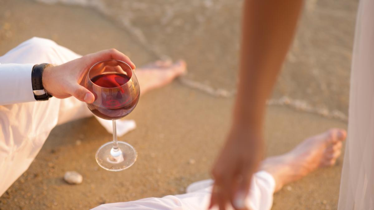 Así se puede disfrutar también de los vinos en verano.