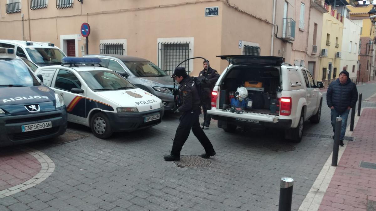 Casi un centenar de policías toman un barrio de Murcia en un operativo contra el narcotráfico