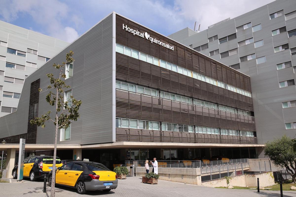 Un hospital privado en Barcelona.