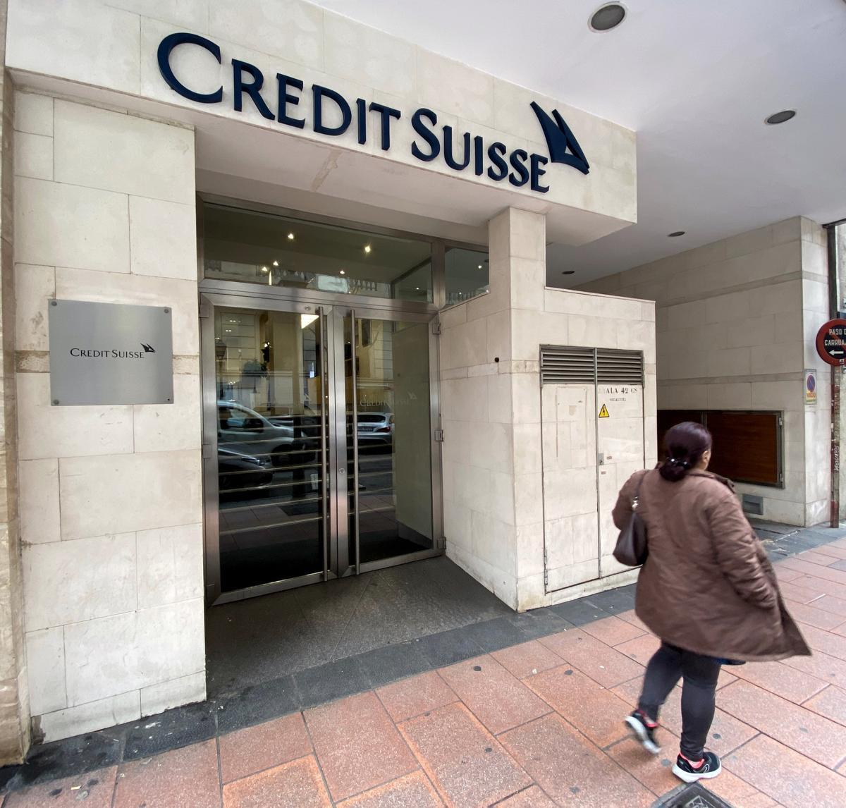 Suiza se plantea la nacionalización de Credit Suisse