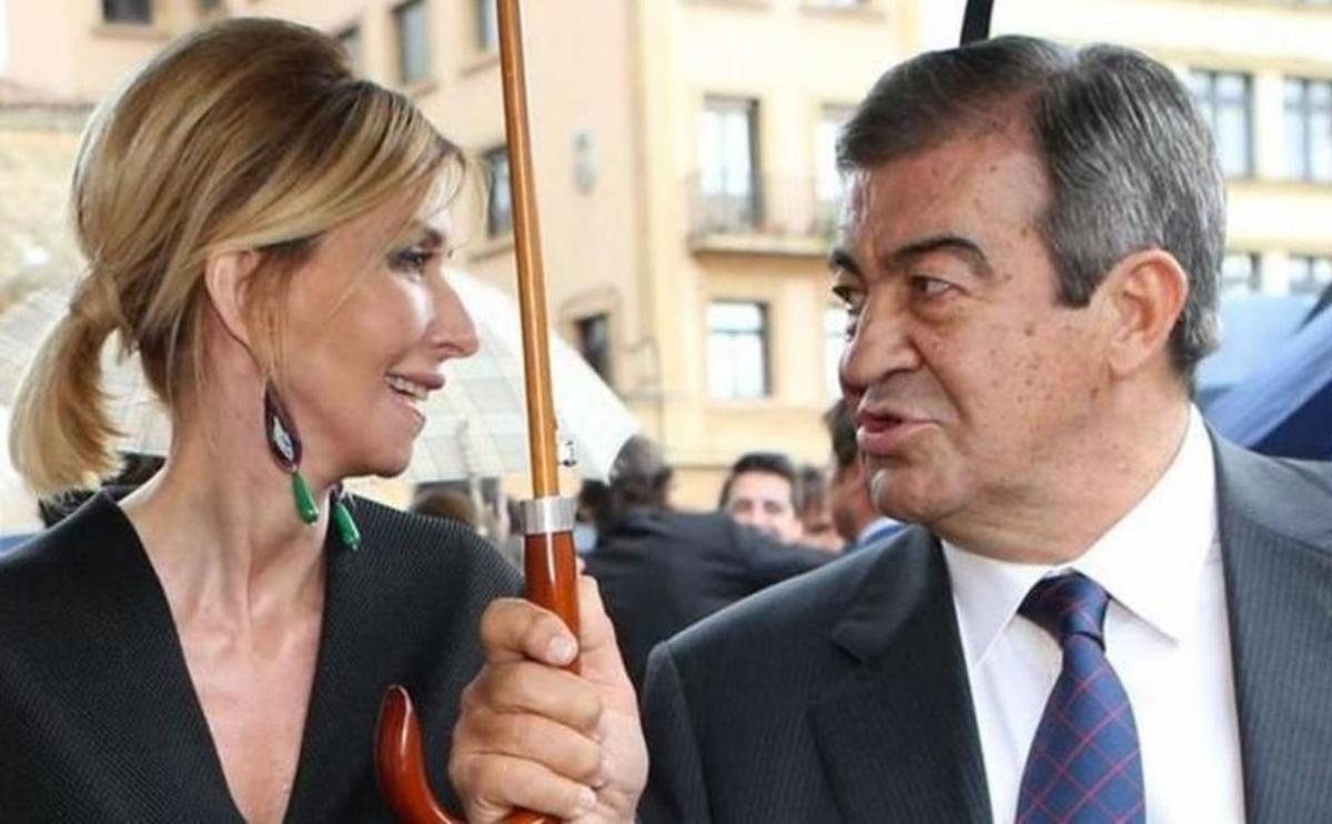 María Porto y Francisco Álvarez-Cascos en una imagen de archivo de 2016.