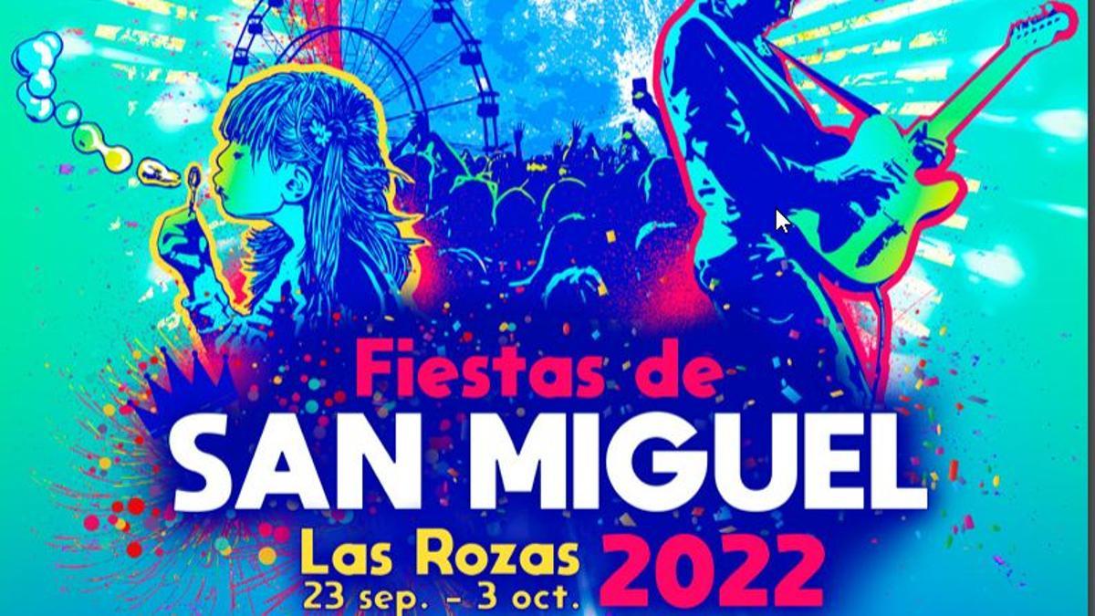 El cartel de las Fiestas Las Rozas 2022