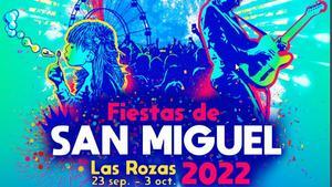 El cartel de las Fiestas Las Rozas 2022