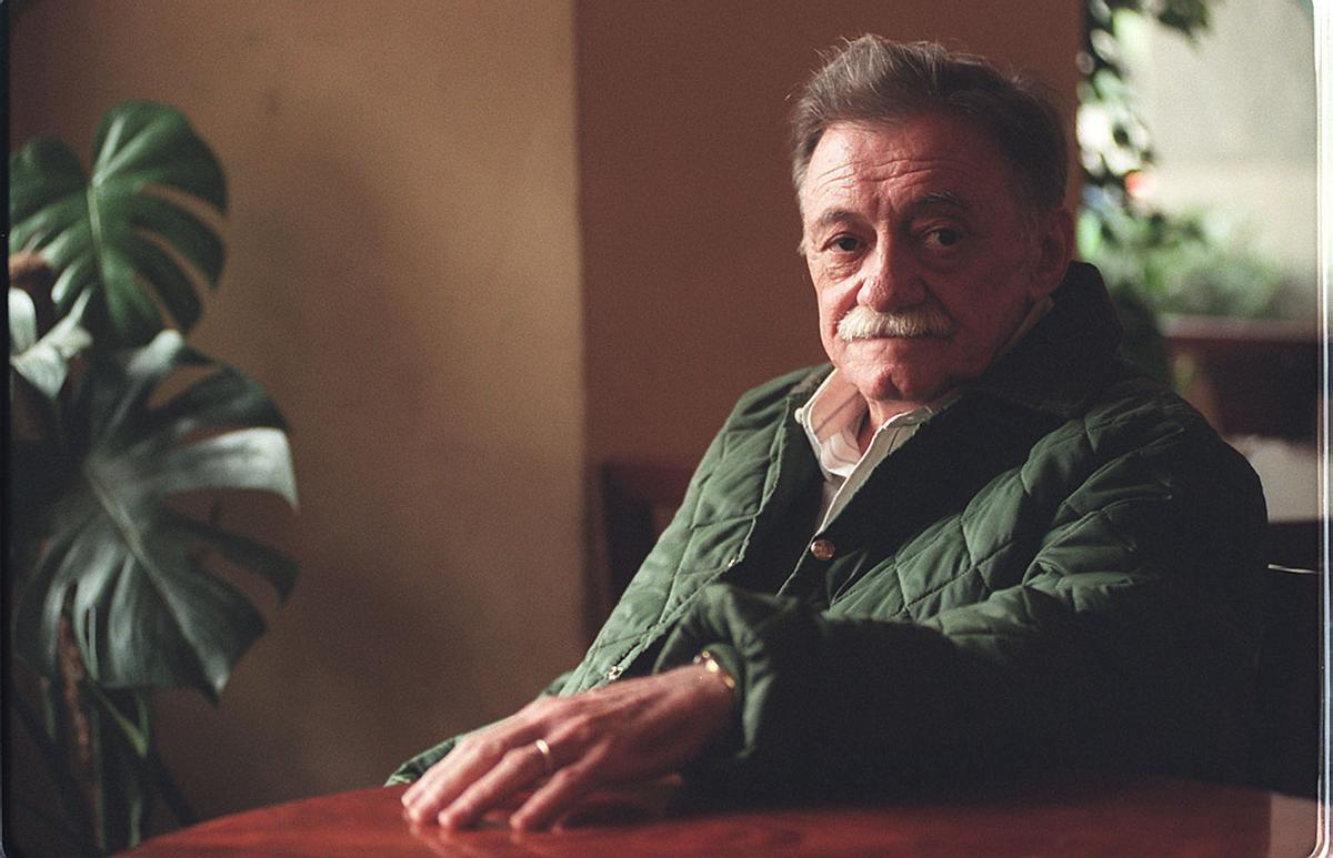 El escritor, poeta, dramaturgo y periodista uruguayo Mario Benedetti.
