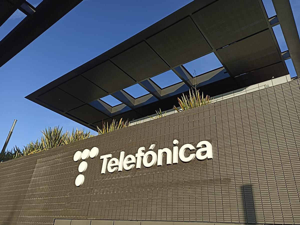 La sede central del grupo Telefónica en Madrid.