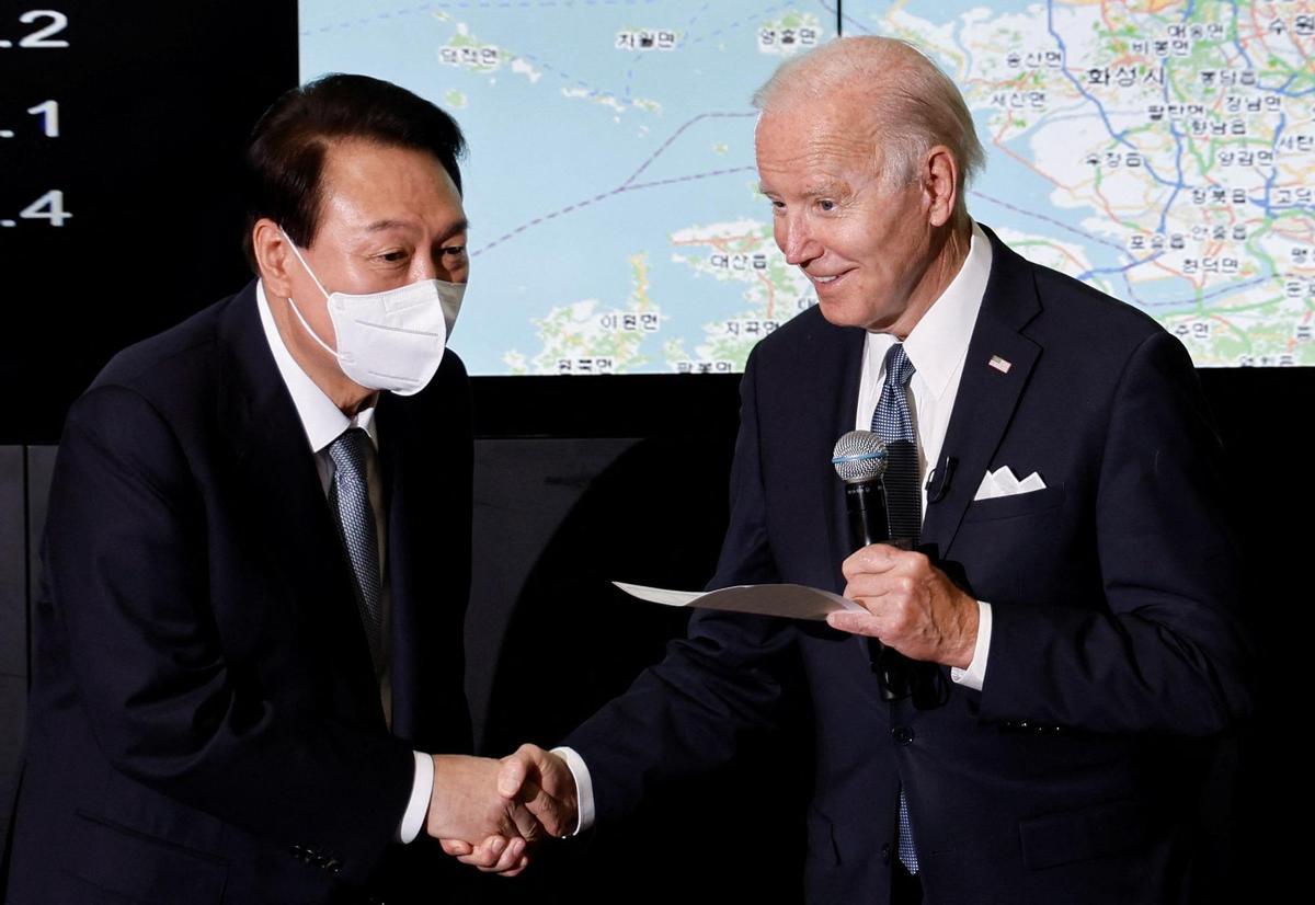 Biden refuerza en Corea del Sur su plan conjunto frente a Piongyang