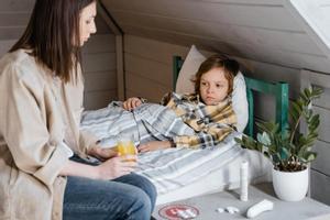 Verdad o mito: ¿los niños crecen cuando tienen fiebre?