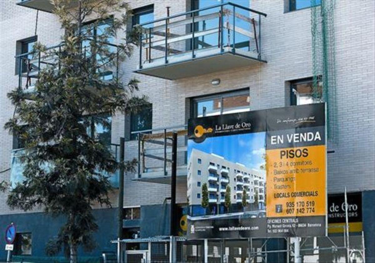 Promoción de viviendas a la venta en Barcelona.