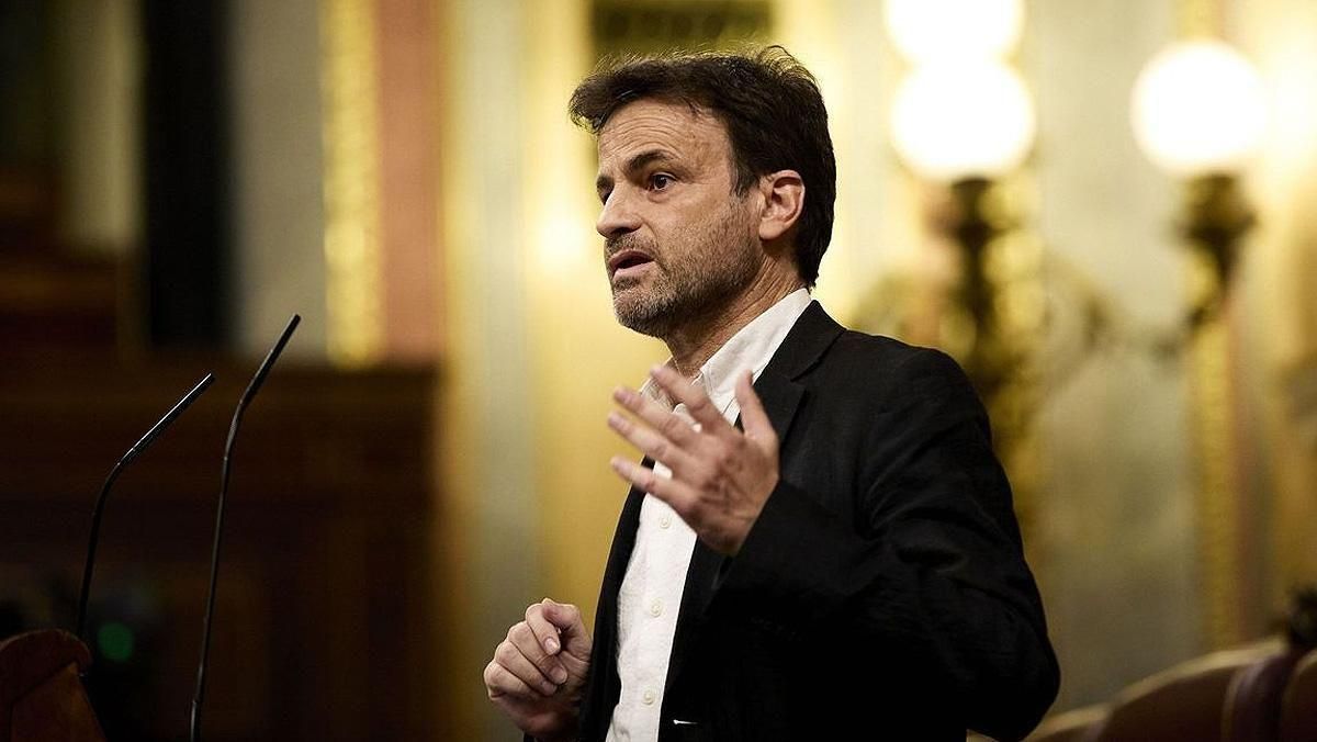 Jaume Asens, líder de los ’comuns’ en el Congreso. Jaume Asens, líder de los ’comuns’ en el Congreso.