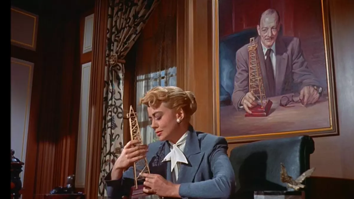 Dorothy Malone en ’Escrito sobre el viento’, uno de los grandes melodramas de Srik, que le valió un Oscar a la mejor actriz de reparto en 1957. 