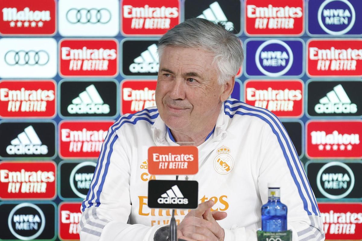 Ancelotti: “Después de la semifinal haremos las cuentas de lo que ha pasado en la Liga”