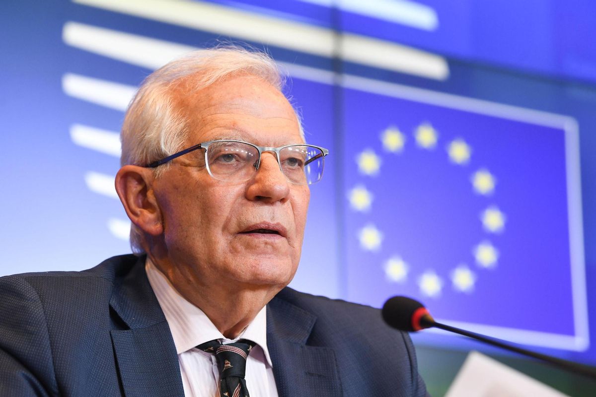 Josep Borrell reivindica el papel de la Unión Europea como proyecto de paz Josep Borrell reivindica el papel de la Unión Europea como proyecto de paz