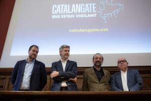 Los abogados Antoni Alba, Andreu Van den Eynde, Benet Salellas y Gonzalo Boye