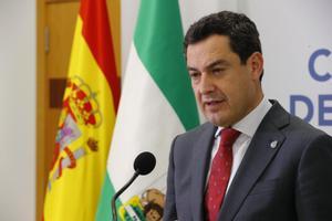 Imagen de archivo del presidente de Andalucía, Juanma Moreno. 