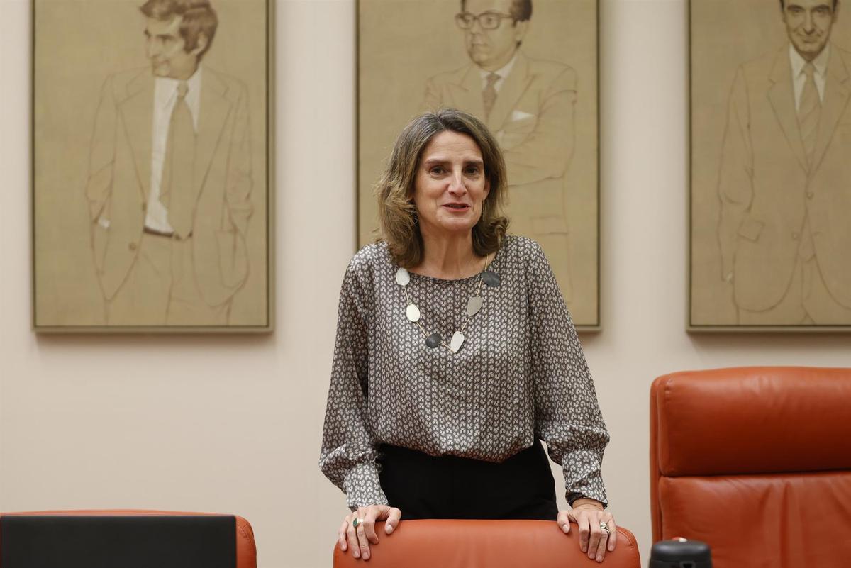 La vicepresiidenta y ministra para la Transición Ecológica, Teresa Ribera. 