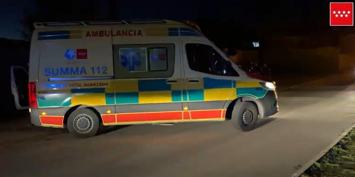 Un accidente en Madrid deja una mujer muerta y dos heridos graves