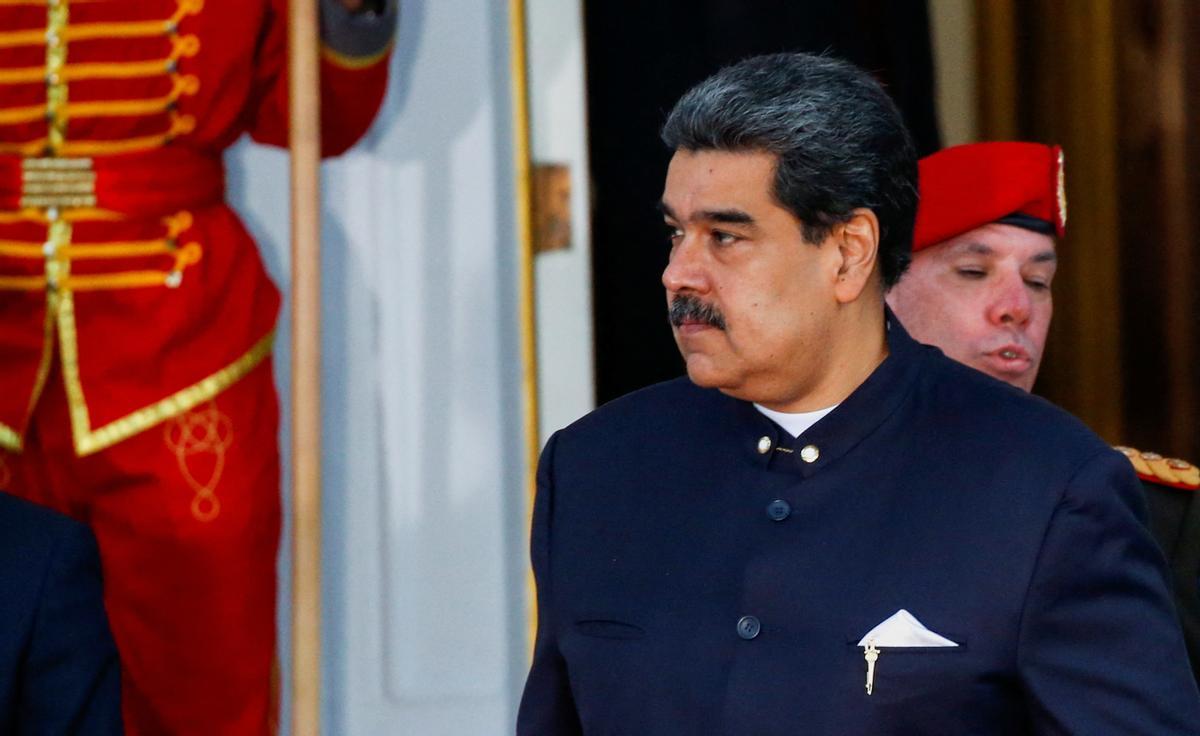 El presidente venezolano, Nicolás Maduro, en Caracas.