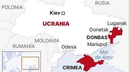 Crisis en Ucrania | El conflicto entre Ucrania y Rusia, explicado con tres  mapas | El Periódico de España