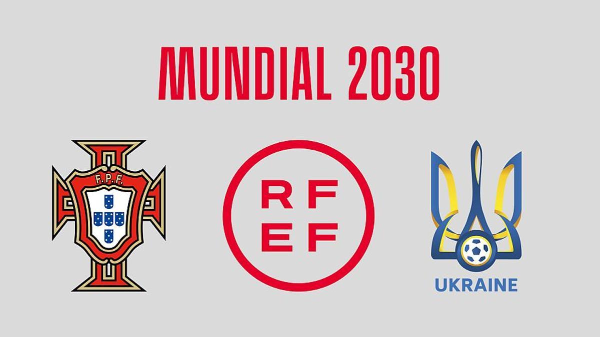 Así es la candidatura de España, Portugal y Ucrania para el Mundial de 2030. RFEF