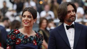 Carlota Casiraghi y su marido, el productor de cine Dimitri Rassam, en el festival de Cannes, el pasado 16 de mayo de 2023.