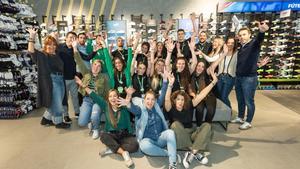 El equipo de la nueva tienda de Sprinter en Madrid.