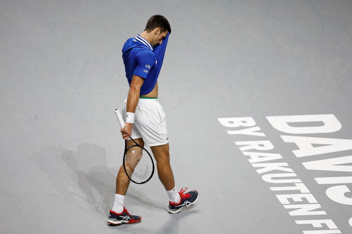 El tenista serbio Novak Djokovic, en una imagen de archivo. EFE/JuanJo Martín