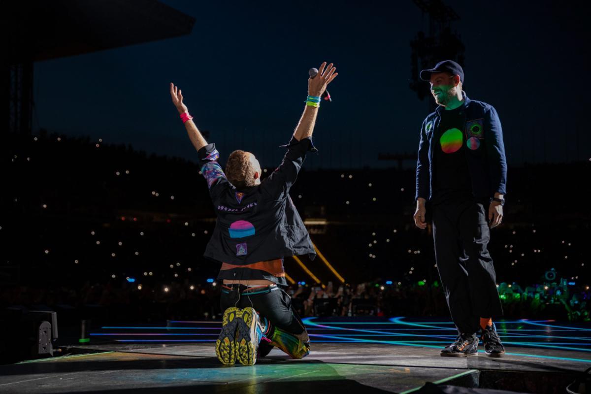 Las mejores imágenes del primer concierto de 'Coldplay' en el Estadio Olímpico de Barcelona