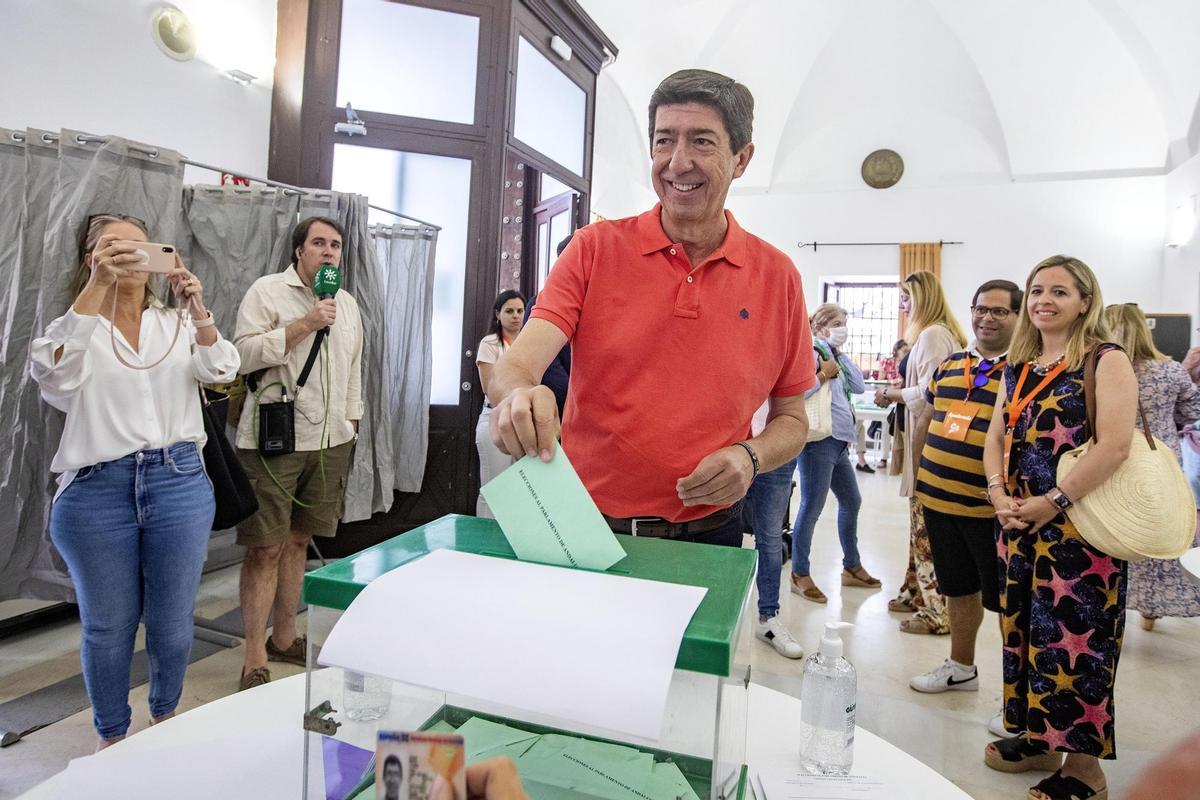 Última hora de las elecciones en Andalucía: Marín dejará todos los cargos en Ciudadanos: "Soy el máximo responsable de los resultados"