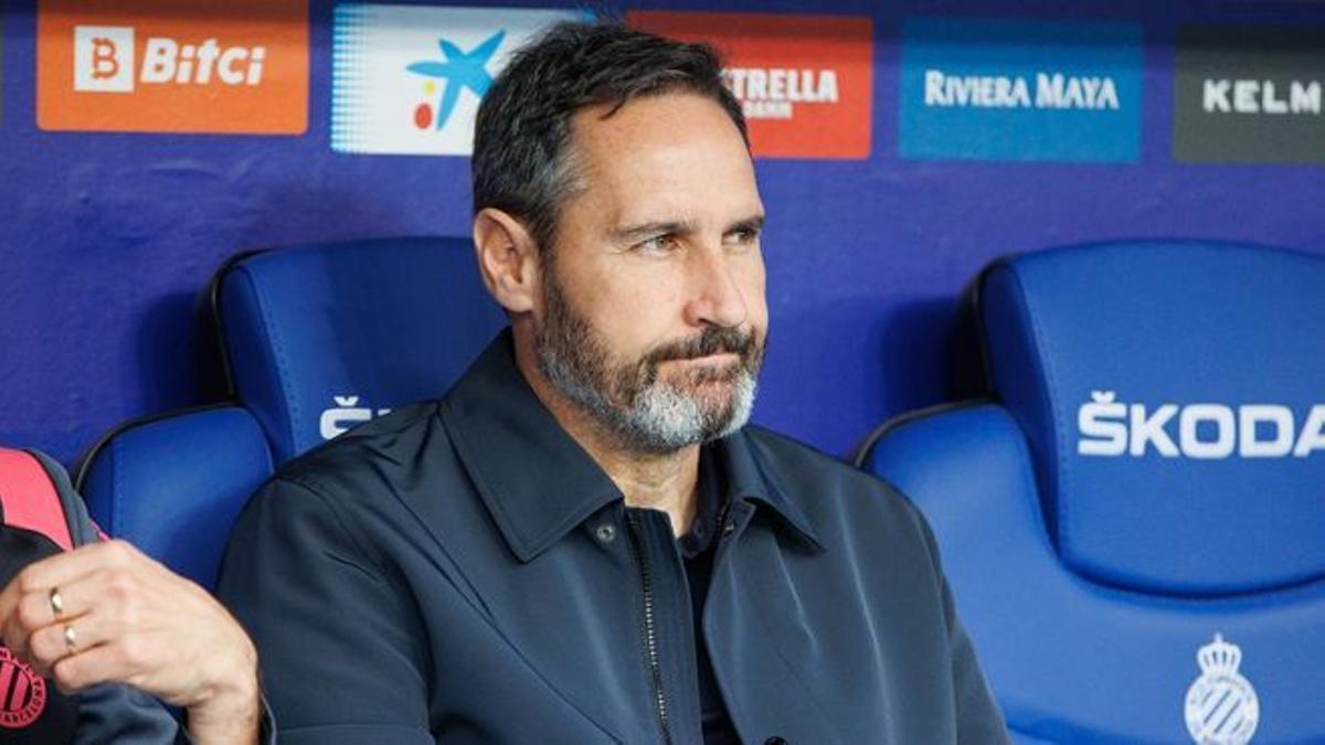 Vicente Moreno, destituido como entrenador del Espanyol