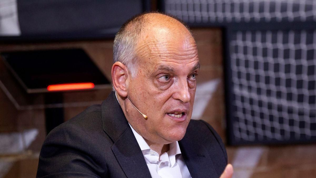 Javier Tebas, presidente de La Liga. Javier Tebas, presidente de La Liga.
