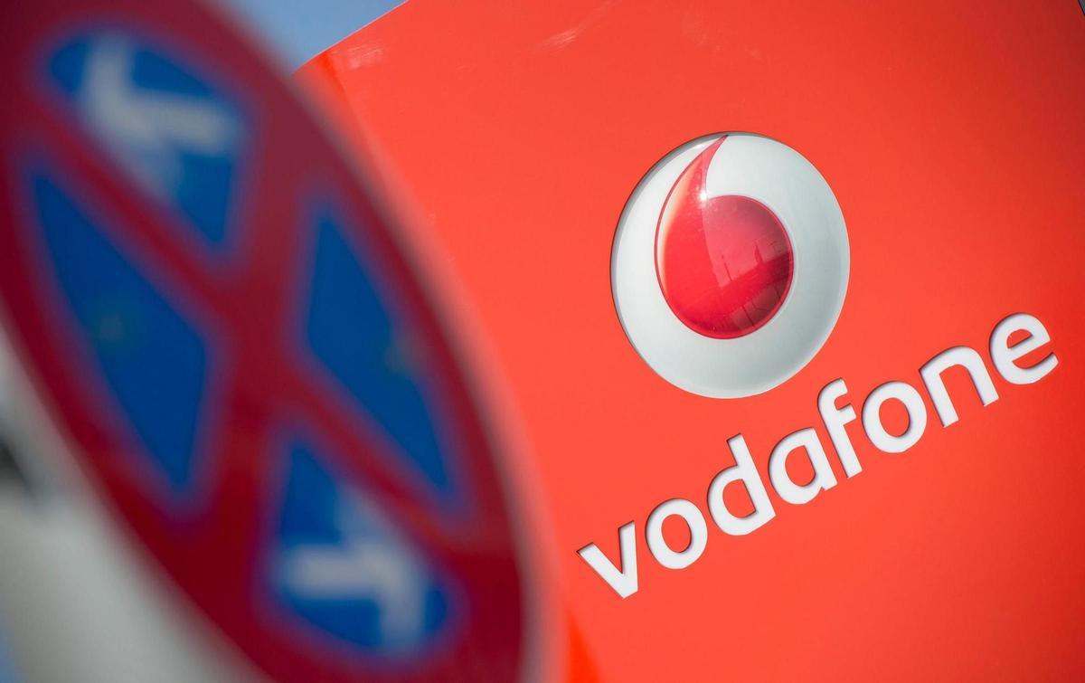 Logo de Vodafone, en una fotografía de archivo. EPA/DANIEL NAUPOLD
