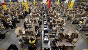Amazon mantiene sus previsiones de contratación en España pese al recorte en EEUU